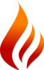 R&o Flame Logo Clip Art