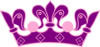Princess Crown Pink Purple Clip Art