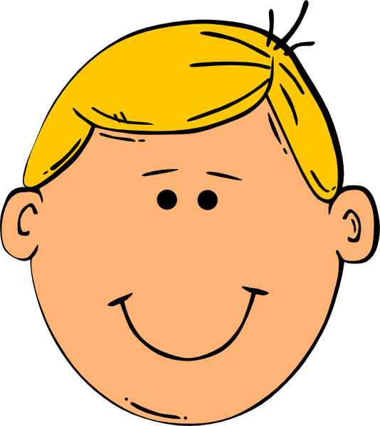 cartoon blonde hair