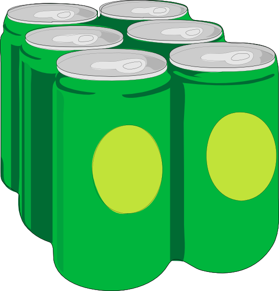 Six Pack No Shadow Clip Art At Clker Com Vector Clip Art Online Royalty Free Public Domain