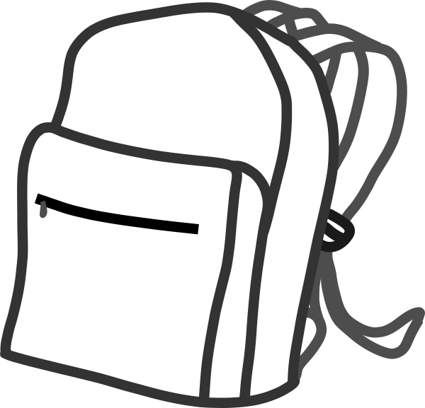 Backpack Clip Art at  - vector clip art online, royalty