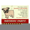 Bulldogs Birthday Invitations Image