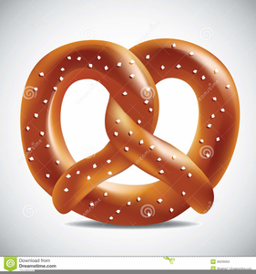 German Pretzel Clipart Image