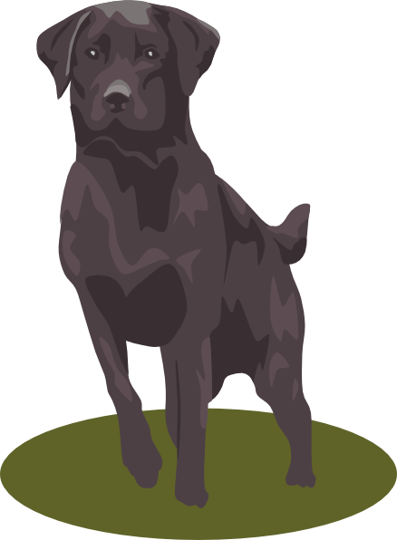 Labrador Retriever (black) Clip Art at Clker.com - vector clip art