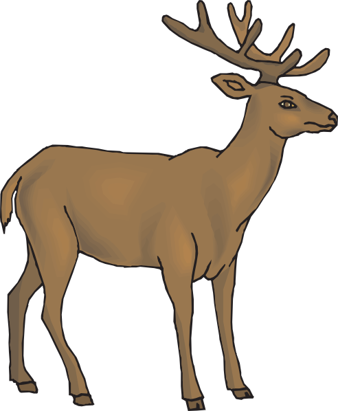 clipart of deer - photo #11