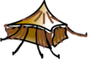 Tent Sketch Clip Art