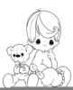 Precious Moments Bear Clipart Image