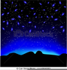 Free Clipart Night Sky Image