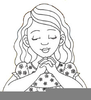 Free Clipart Of Family Praying Image