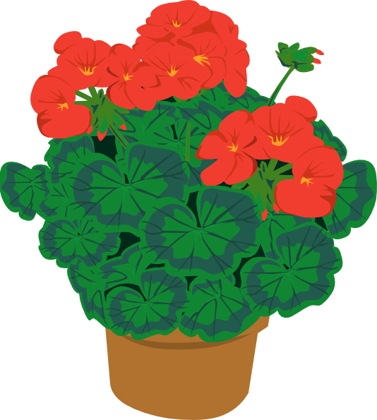 free clip art flower pot - photo #17