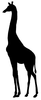 Solid Black Animal Clipart Image