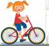 Clipart Child Riding Bicycle Image