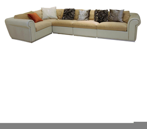 Beige Fabric Sofa Image
