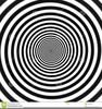 Hypnotic Spiral Clipart Image