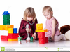 Free Clipart Of Children Playing With Blocks Image