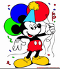Mickey Mouse New Years Clipart Image