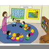 Preschool Picture Schedule Clipart Image