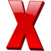 Letter X Icon Image