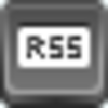 Free Grey Button Icons Rss Button Image