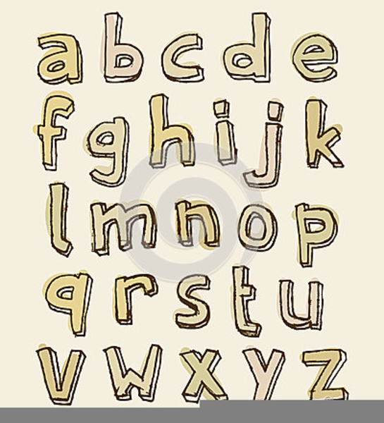 Decorative Alphabet Letters Clipart | Free Images at Clker.com - vector
