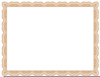 Gold Certificate Border Clipart Image