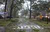 Rain And Heavy Winds From Hurricane Isabel Pound Naval Station Norfolk, Va. Image