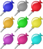 Lollipops Clip Art