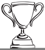 Racing Trophy Clipart Image