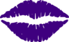 Lips Purple Wedding Clip Art