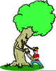 Tree Trimmer Clipart Image