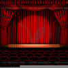 Stage Curtains Clipart Free Image