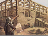 Noah Building Ark Clipart Image