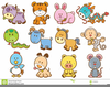 Chinese Zodiac Animal Clipart Image