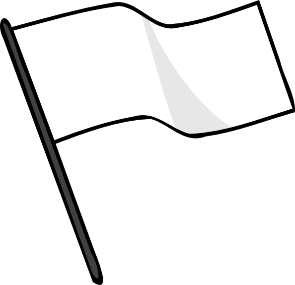 clip art white flag - photo #1