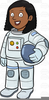 Animated Astronaut Clipart Image