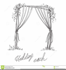 Wedding Arch Clipart Image