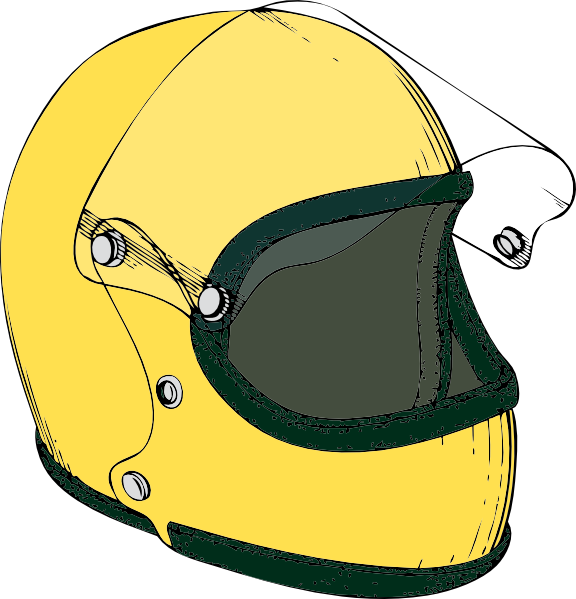 Crash Helmet Clip Art at  - vector clip art online, royalty free &  public domain