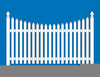 White Picket Fence Clipart Image