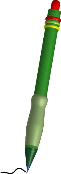 clipart green pen - photo #6