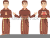 Franciscan Monk Clipart Image