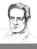 Satyajit Ray Sketch Image