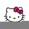 Hello Kitty Bride Clipart Image