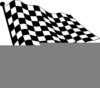 Animated Racing Flags Clipart Image