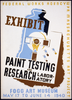 Exhibit Paint Testing And Research Laboratory : Fogg Art Museum. Image