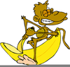 Free Cartoon Monkey Clipart Image