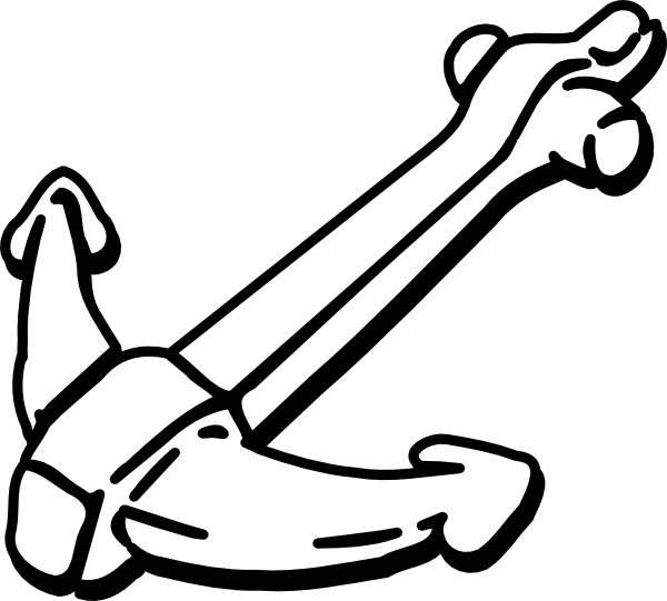 clipart boat anchor - photo #35