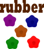 Sunken Rubber Filter Clip Art
