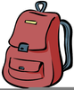 Animated Backpack Clipart Image