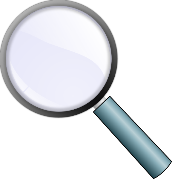 clipart magnifying glass - photo #12