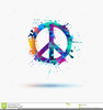 Free Peace Symbol Clipart Image